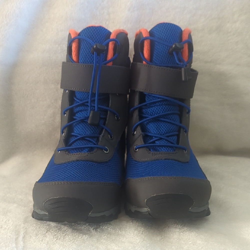 Columbia Kids Blue and Gray Snow Boots